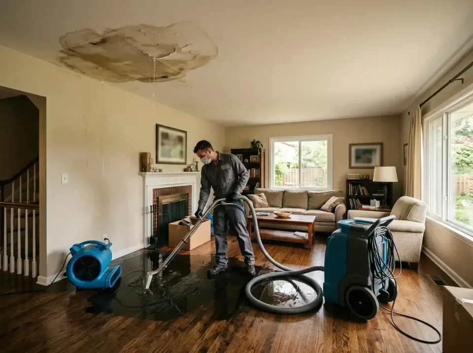 attic-pipe-burst-ceiling-drip-008 — frequently asked questions, Water Damage Restoration & Carpet Care in Yorkville, IL